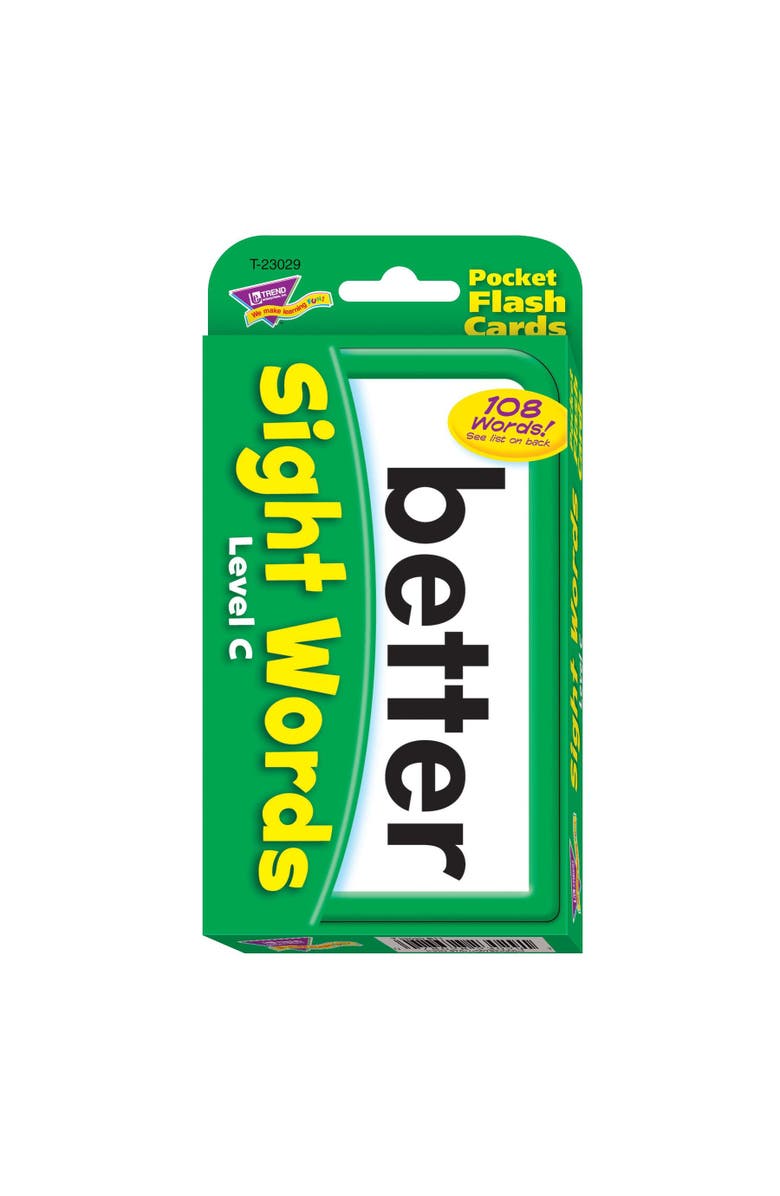 TREND Enterprises Sight Words Flash Cards Bundle, Alternate, color, Multicolored