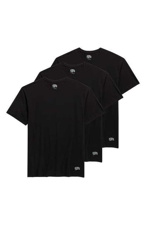 3-Pack Stretch Cotton Knit T-Shirt