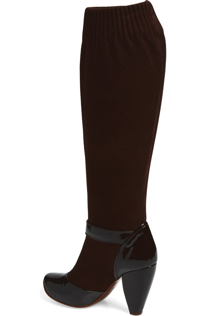 Marc Jacobs Platform Slouch Boot, Alternate, color, Brown