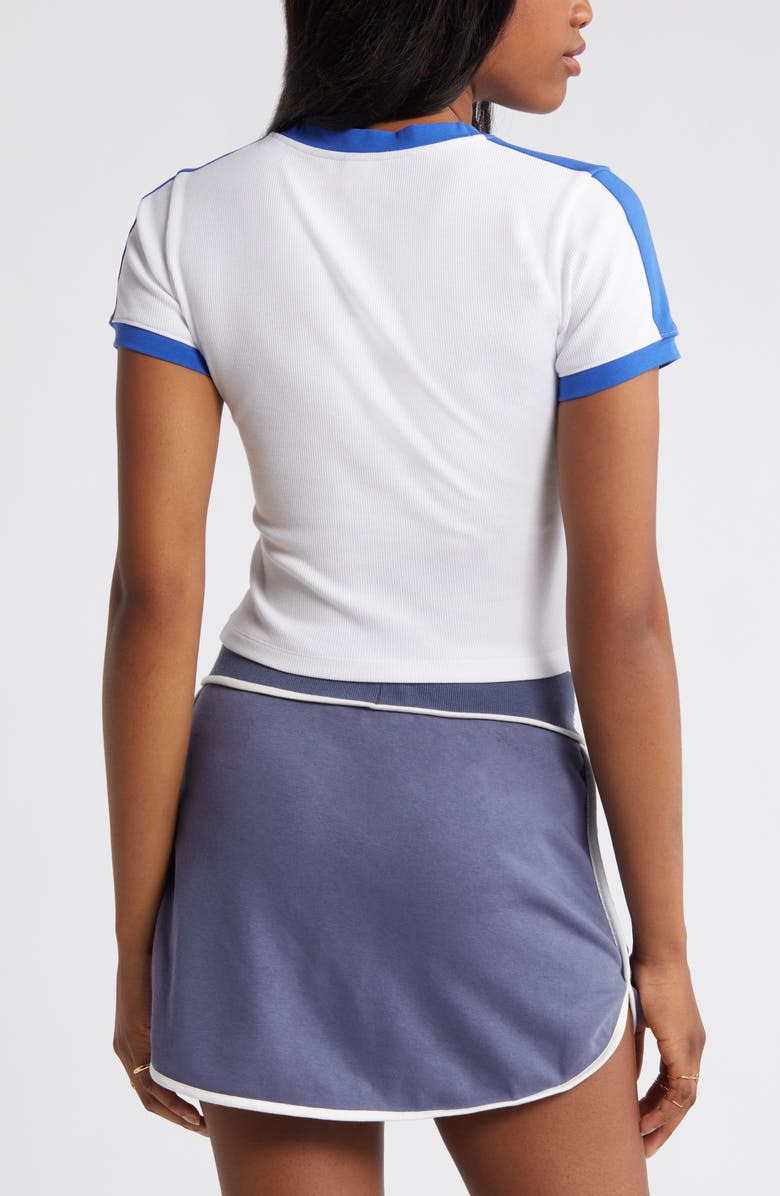 BP. Varsity V-Neck Graphic T-Shirt, Alternate, color, 