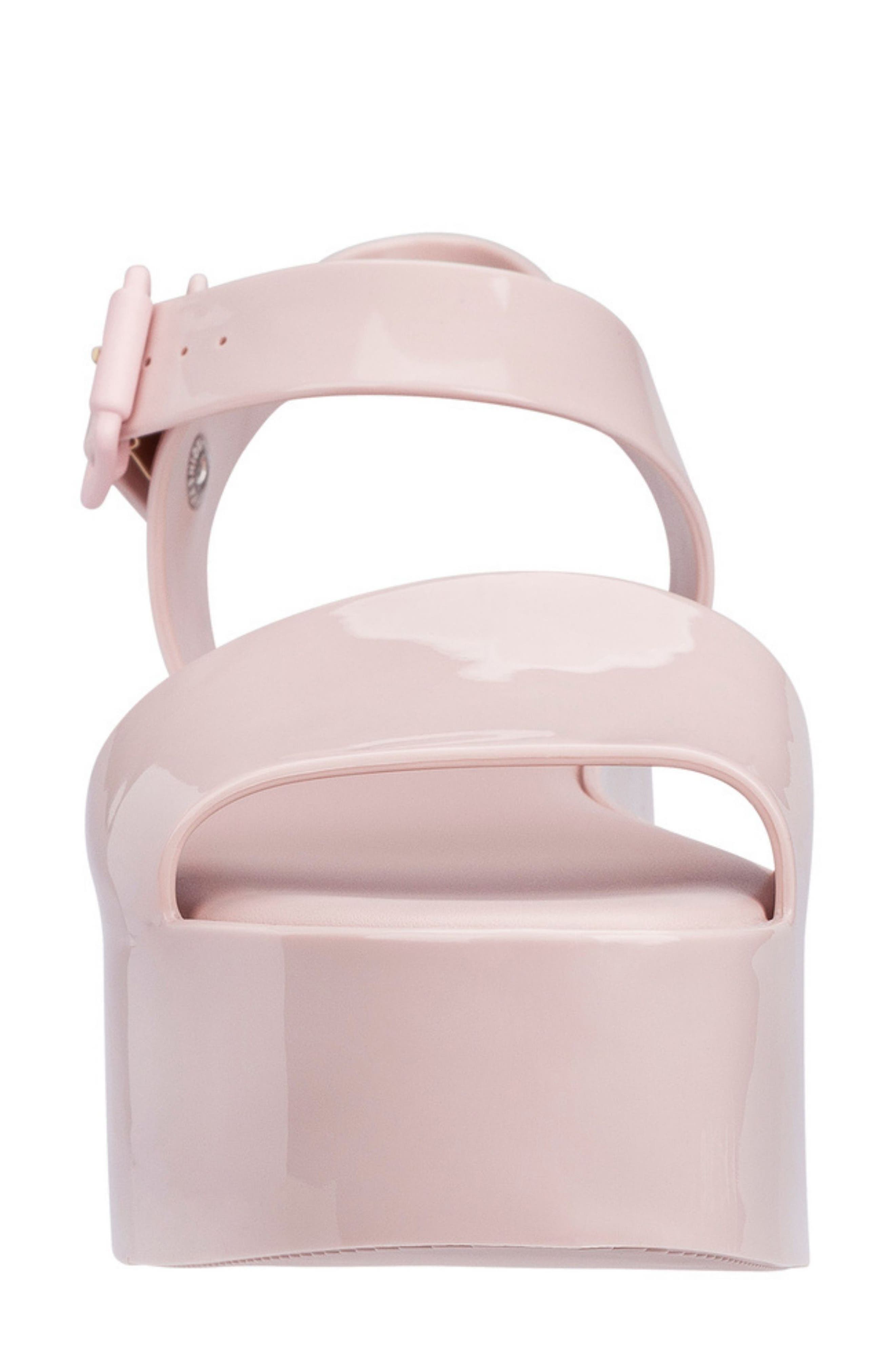Melissa Mar Platform Sandal, Alternate, color, Light Pink