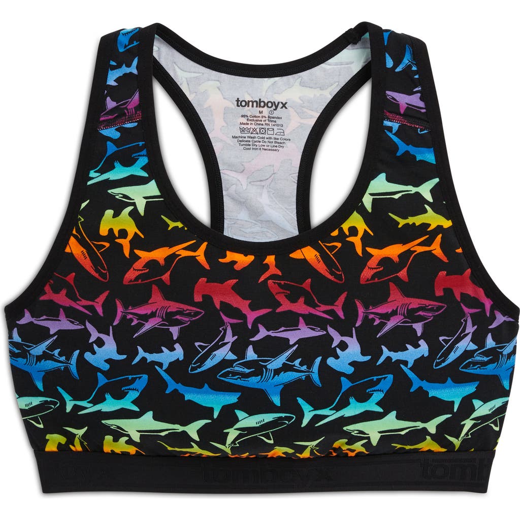 Tomboyx Racerback Soft Bra In Multi