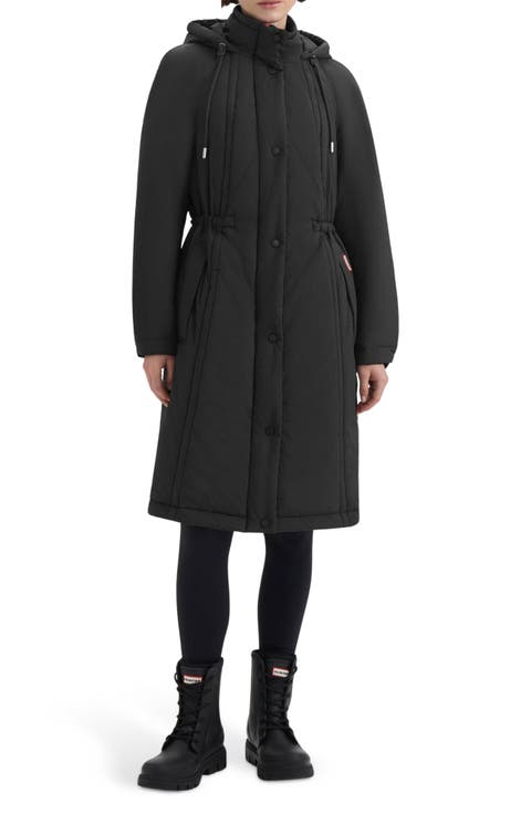 Isabelle Water Repellent Crinkle Padded Coat