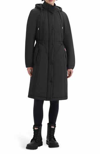Hunter Isabelle Water Repellent Crinkle Padded Coat