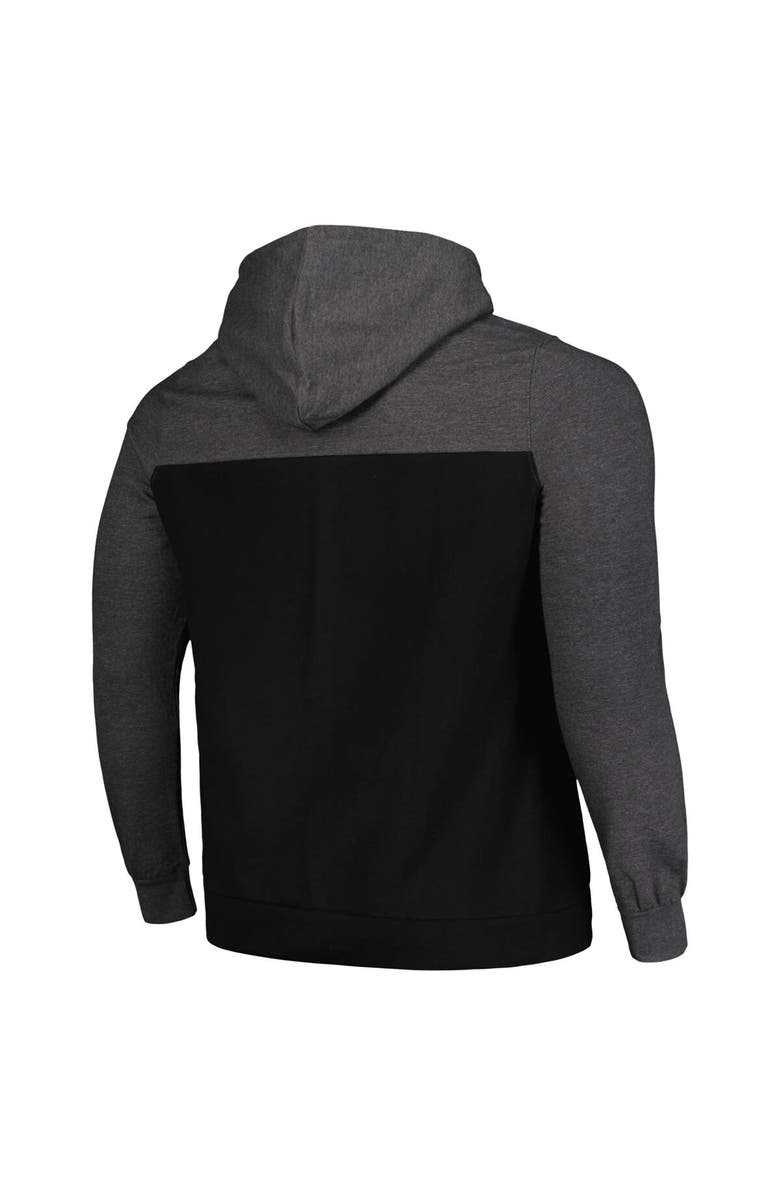 FANATICS Women's Fanatics Branded Heather Charcoal San Francisco 49ers Plus Size City Ties Full-Zip Hoodie, Alternate, color, 