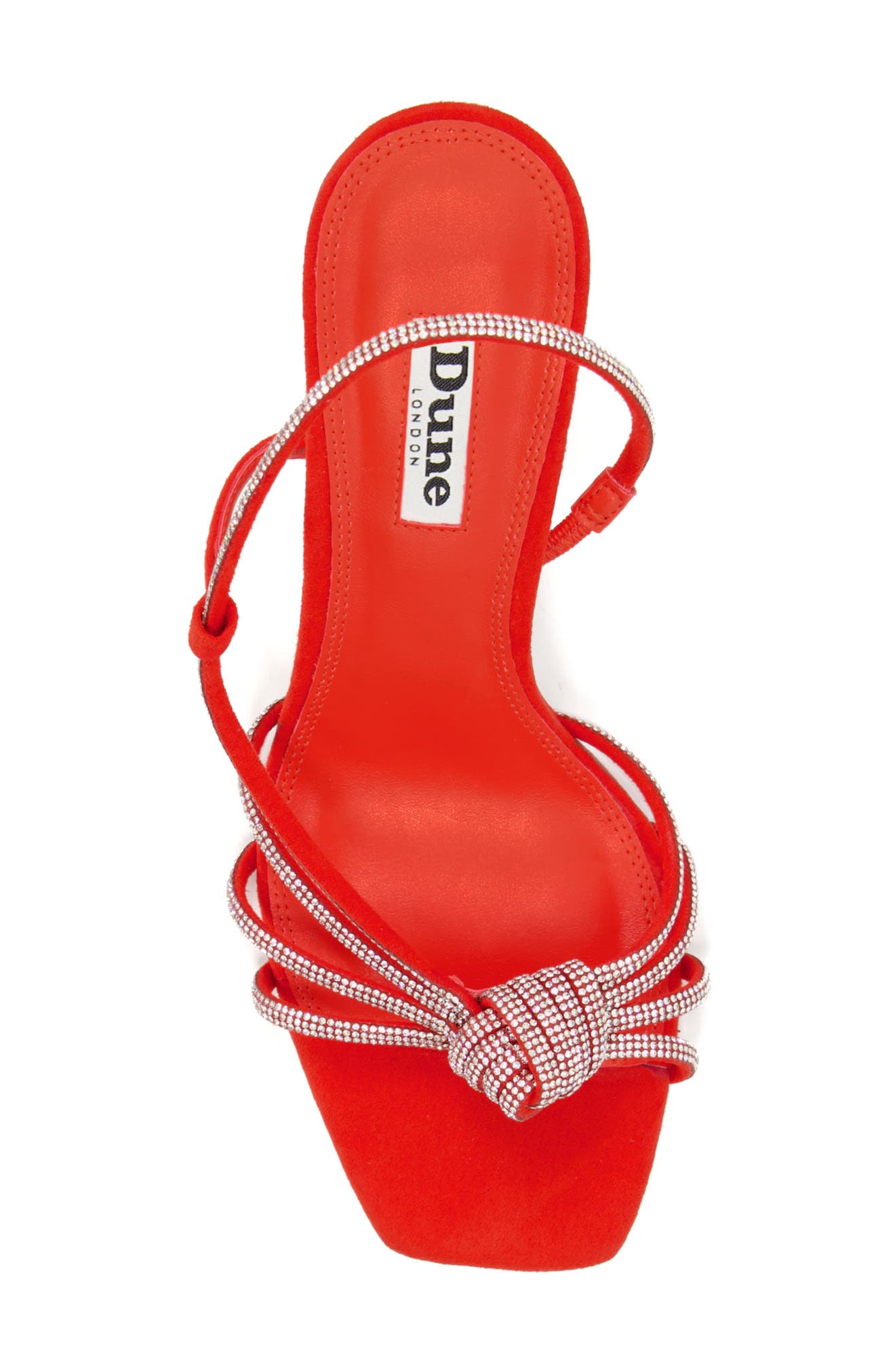 Dune London Metas Slingback Sandal, Alternate, color, Orange