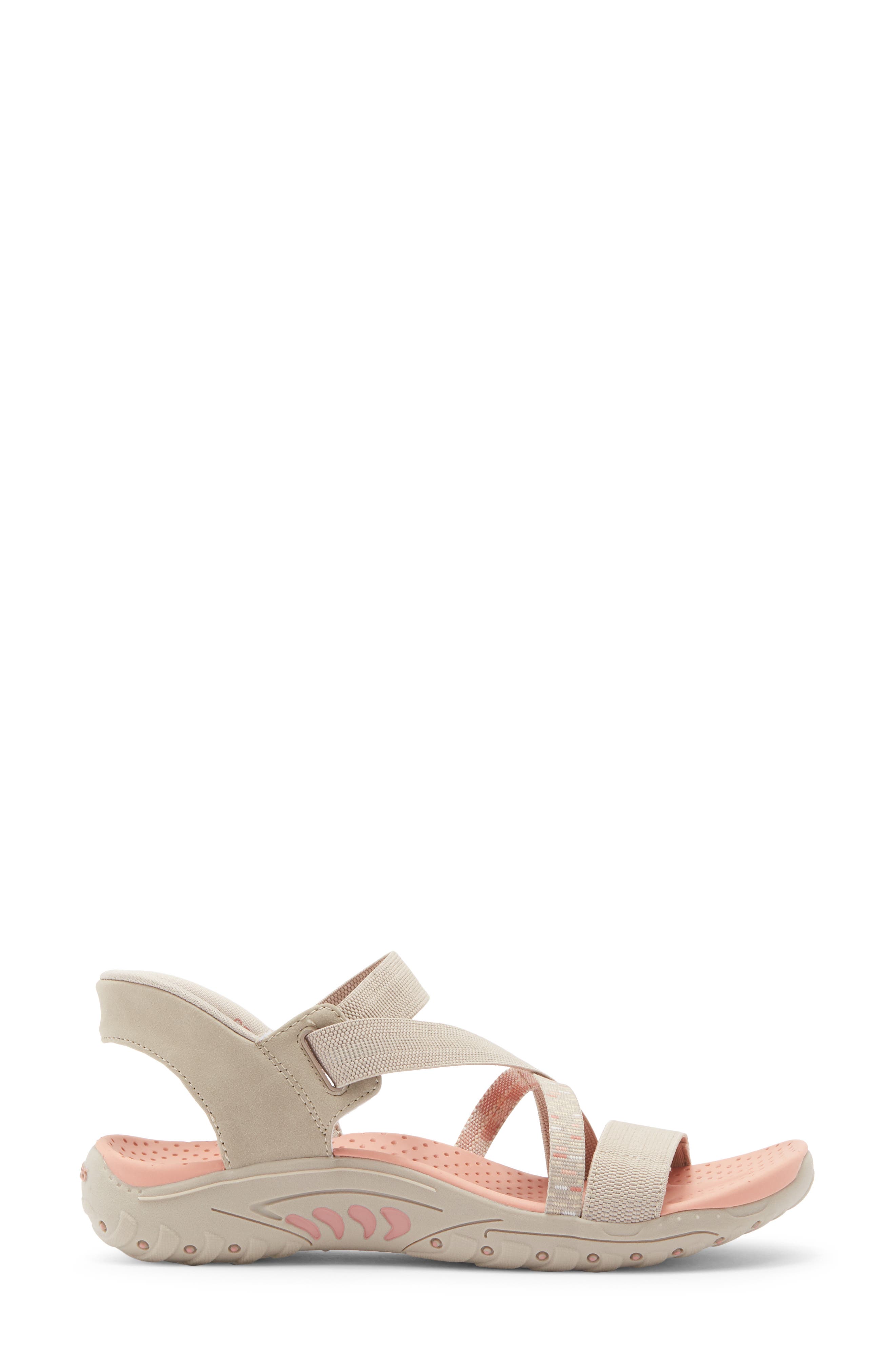 SKECHERS Reggae Swift Fit Sandal, Alternate, color, Taupe