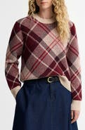 Barbour Stevie Tartan Wool Blend Sweater