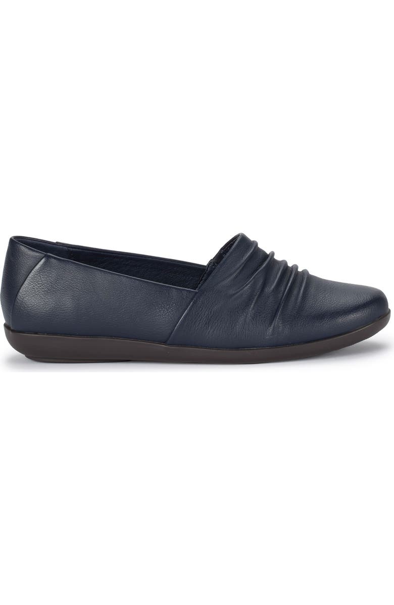 BARETRAPS Piper Ruched Flat, Alternate, color, Navy