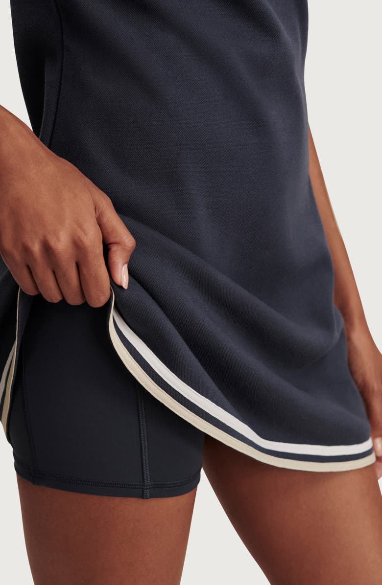 Varley Valentina Court Dress, Alternate, color, Blue Nights