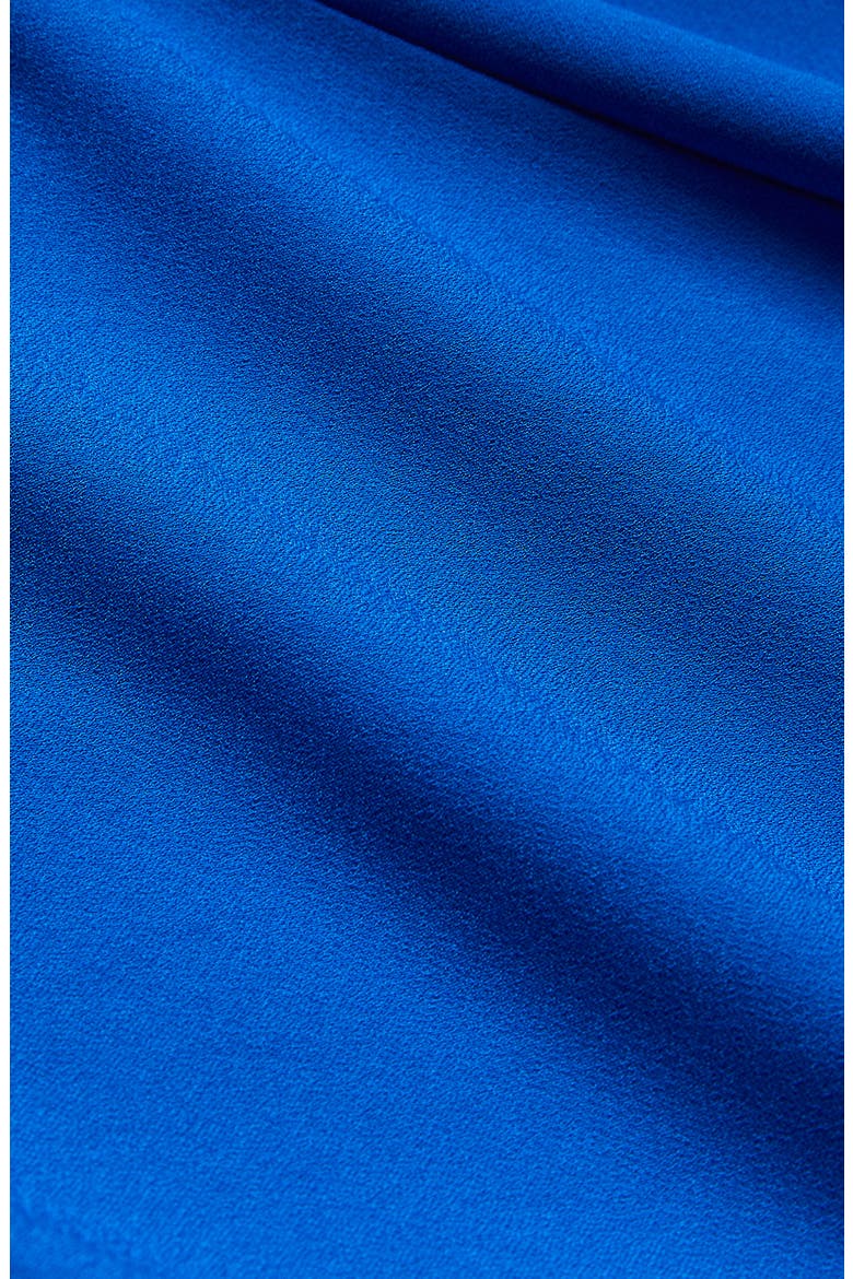 Isparta Cap Sleeve Asymmetric Midi Dress, Alternate, color, MID BLUE