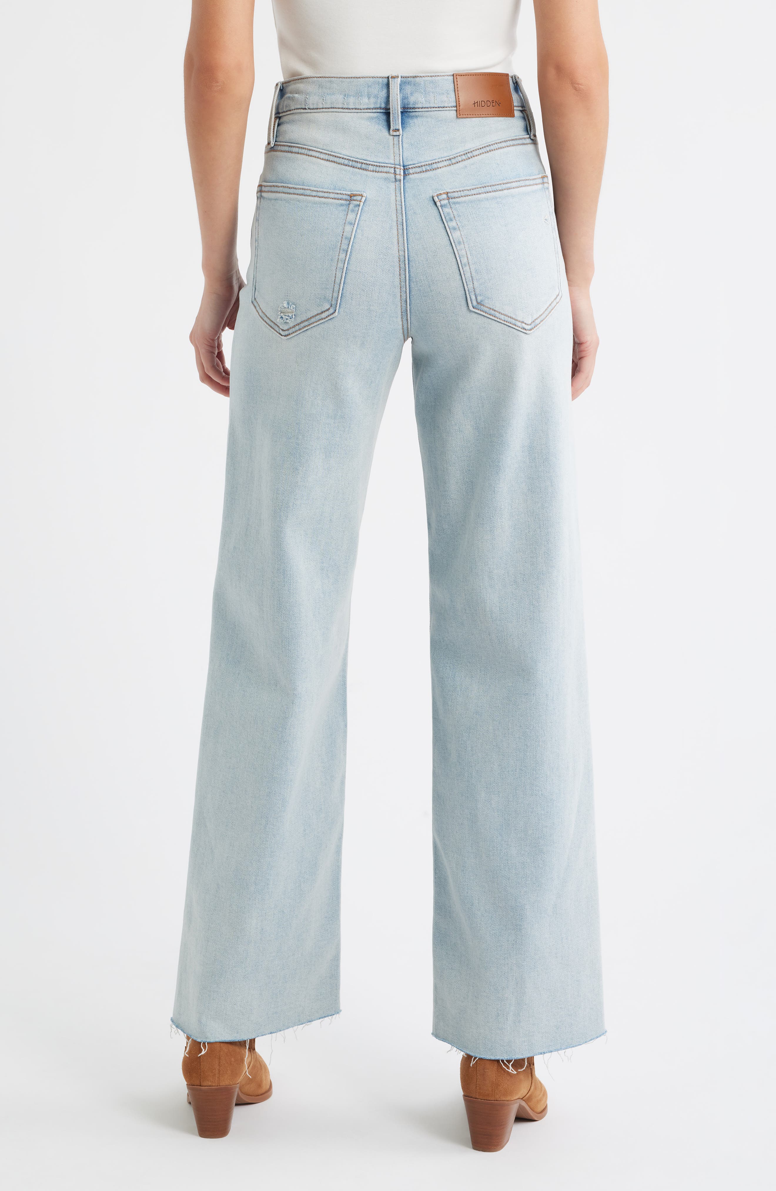 Clean Cut Wide Leg Dad Jeans - image 2