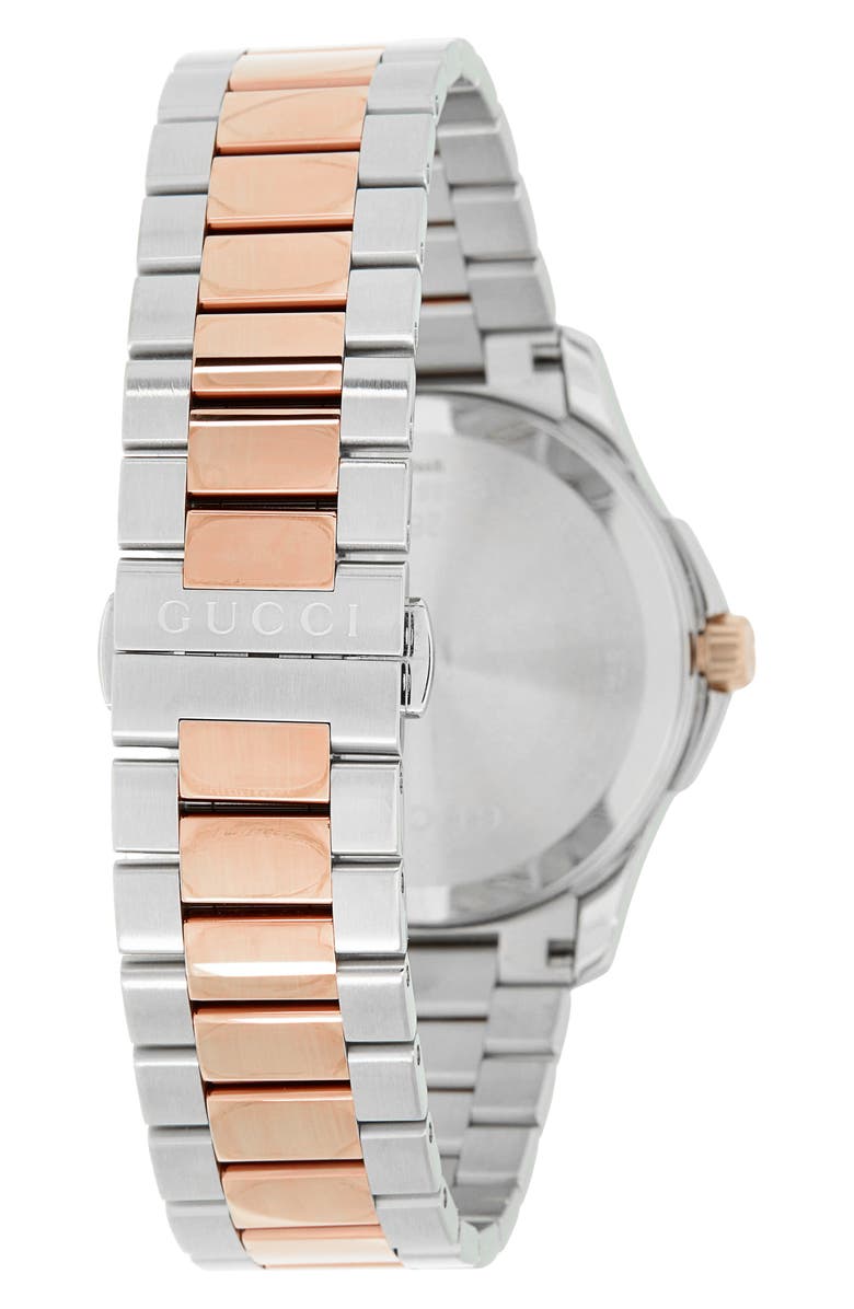Gucci Two-Tone Bracelet Watch, Alternate, color, 