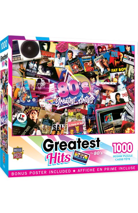 80's Artists 1000 Piece Jigsaw Puzzle