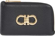 FERRAGAMO Portacarte Leather Card Holder