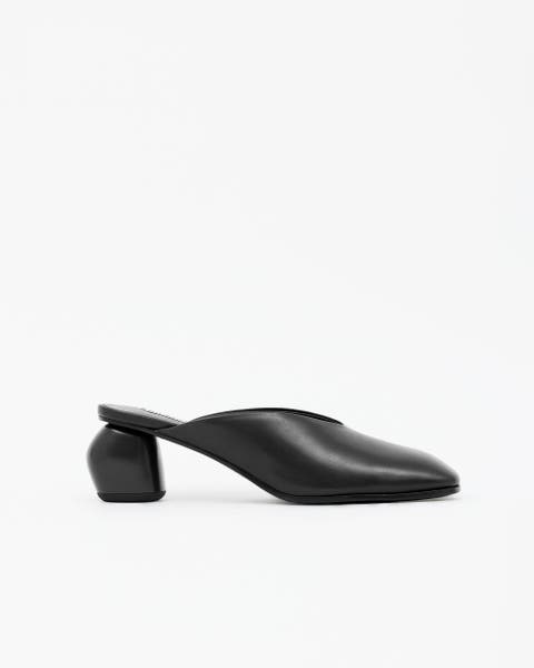 Junya High Heeled Clog Mules