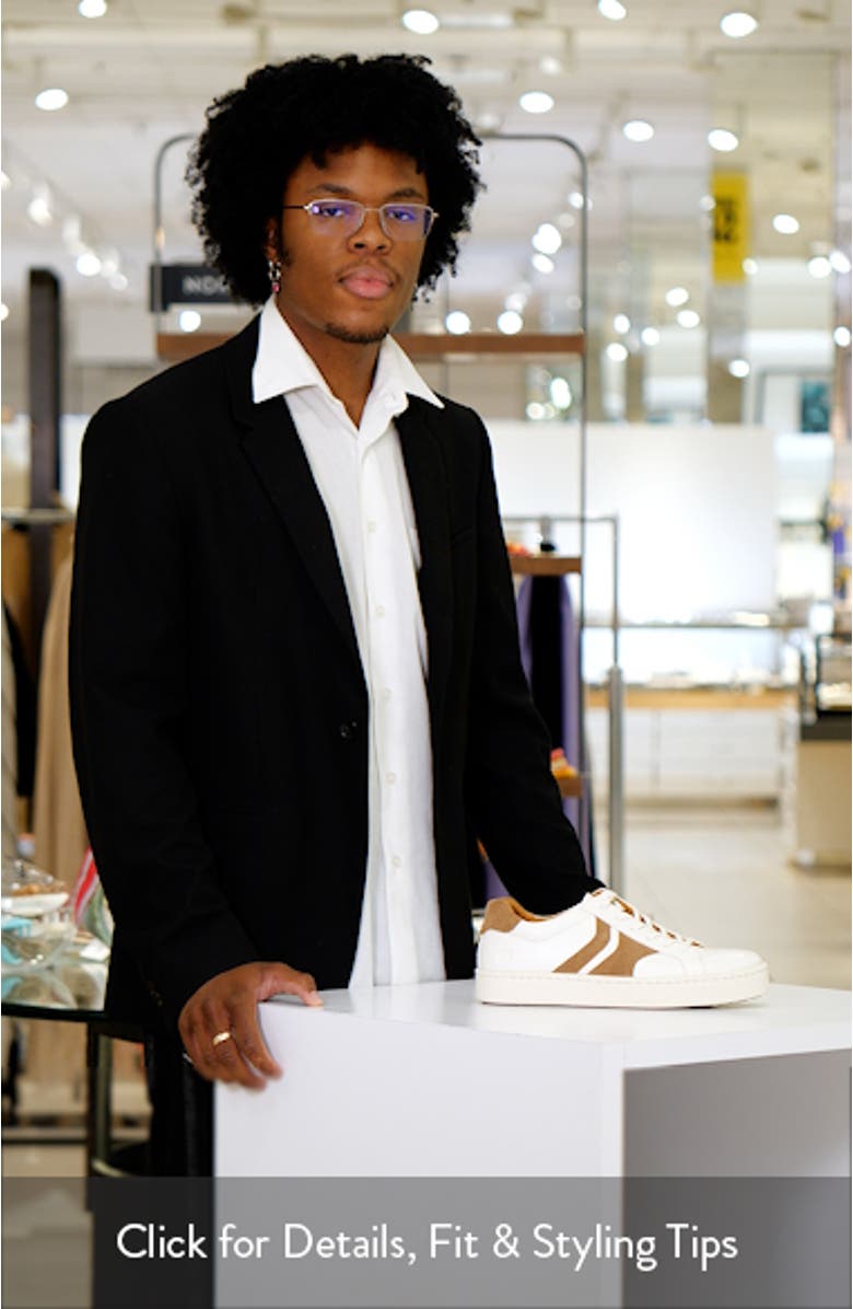 Beck Tie Low Top Sneaker, sales video thumbnail