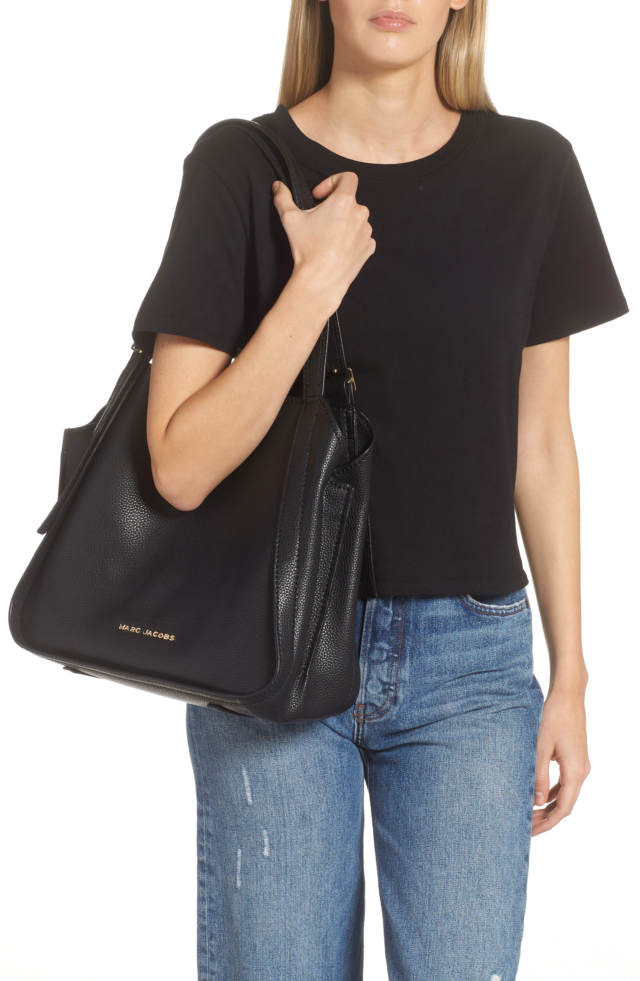 Marc Jacobs The Director Faux Leather Tote, Alternate, color, 