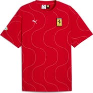 PUMA x Scuderia Ferrari Monza Cotton Graphic T-Shirt