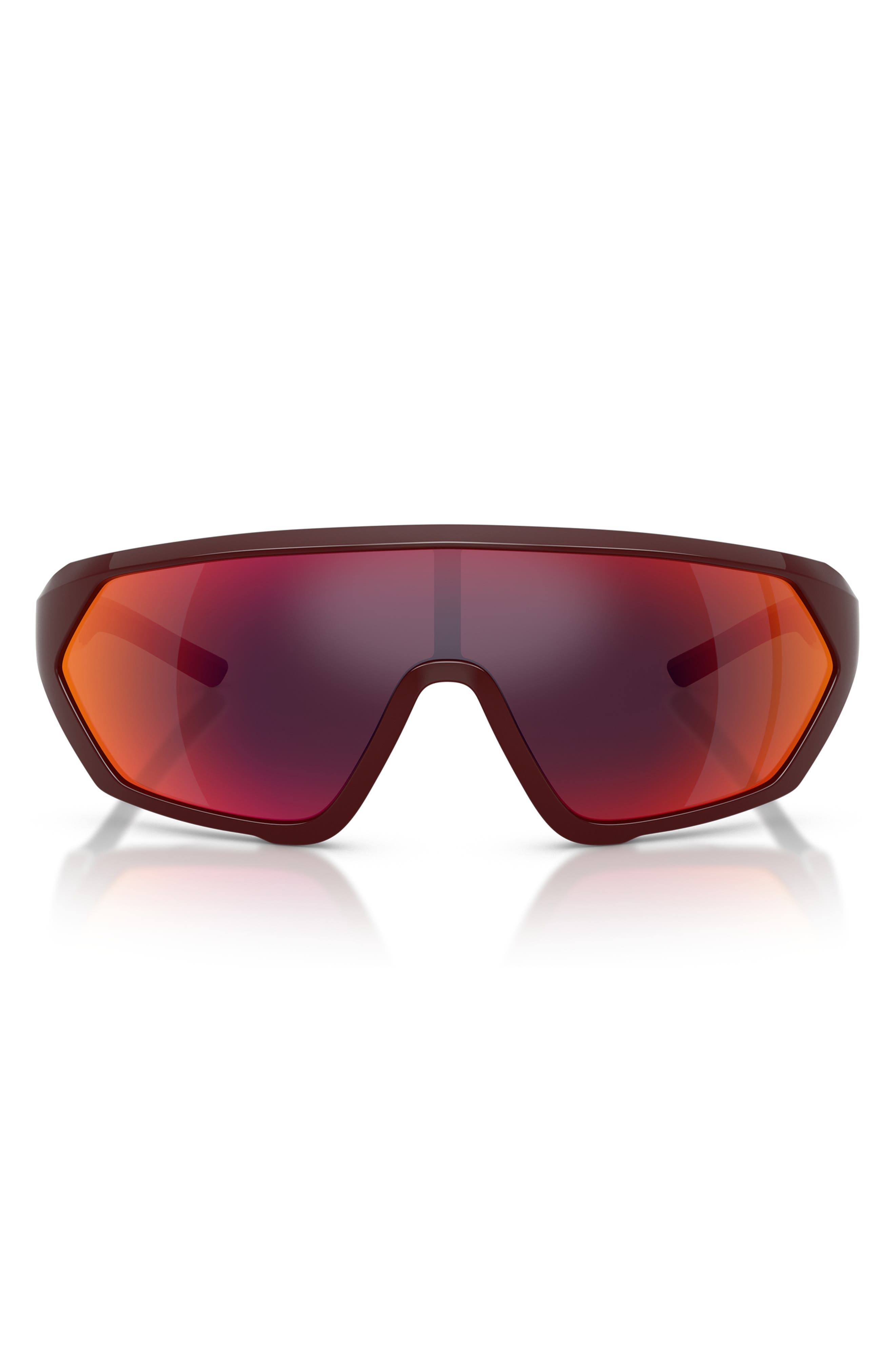Scuderia Ferrari 36mm Pillow Sunglasses in Bordeaux 