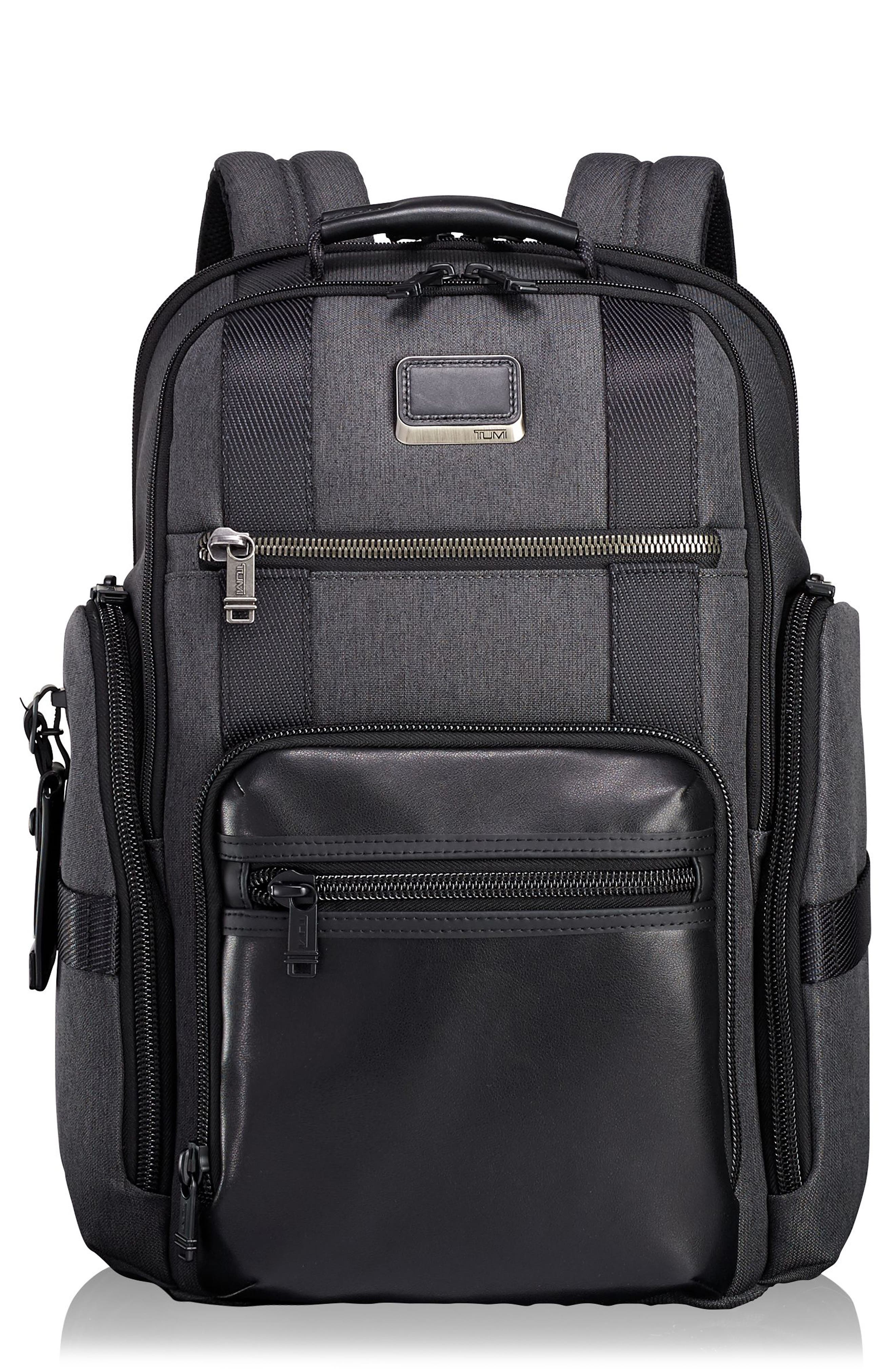 Alpha Bravo - Sheppard Deluxe Backpack, Main, color, ANTHRACITE