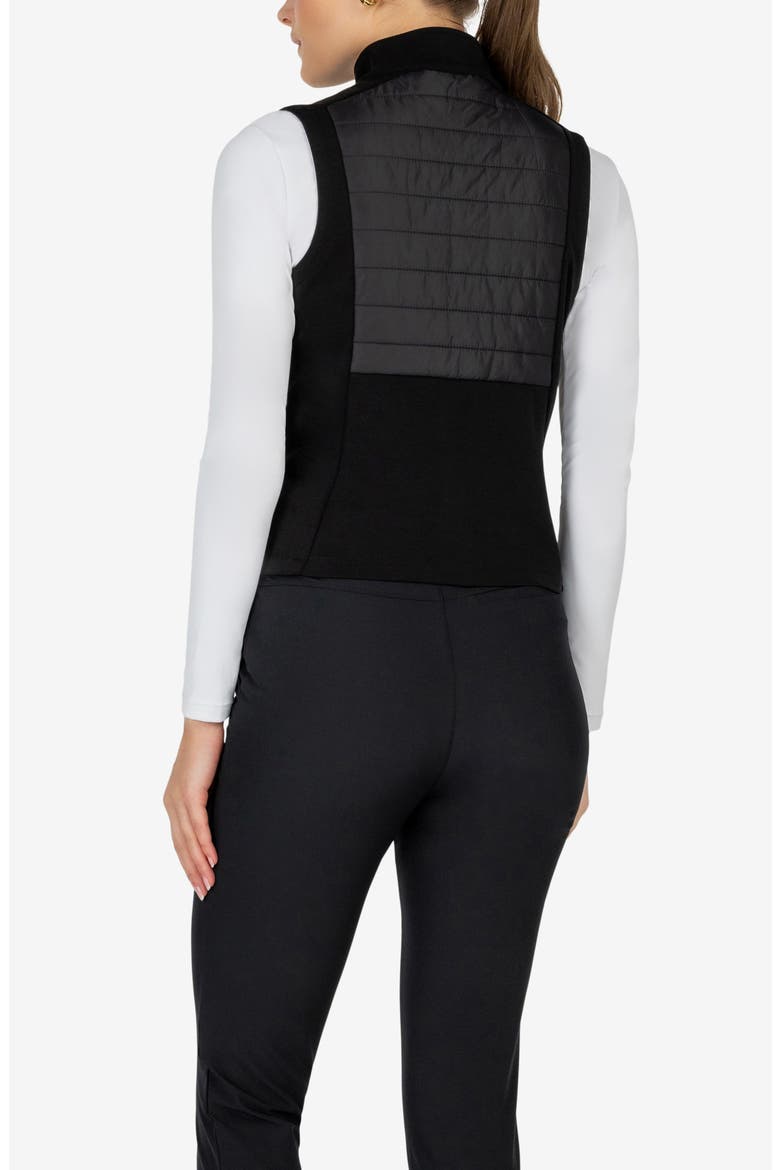 Hybrid Golf Vest, Alternate, color, BLACK