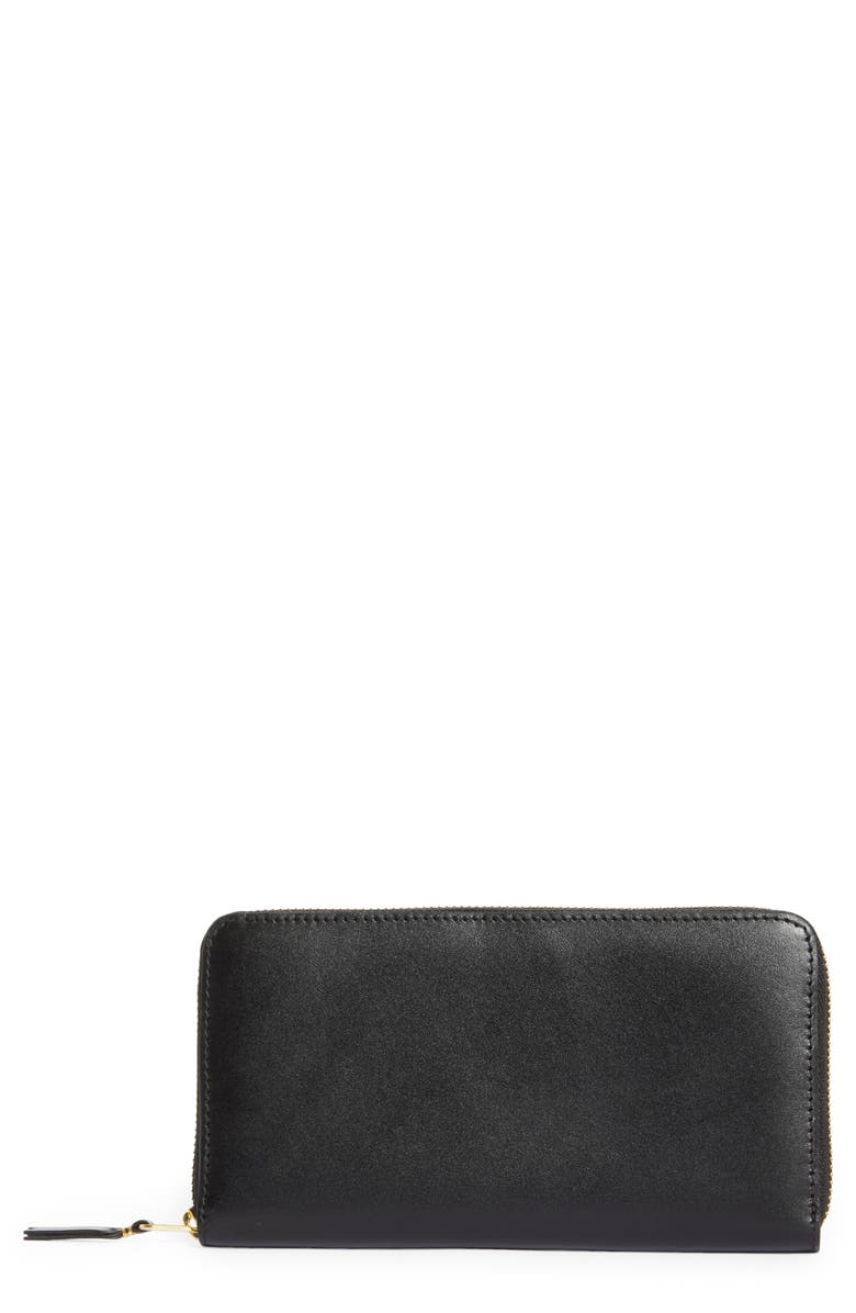 Comme des Garçons Wallets Classic Leather Long Wallet, Main, color,