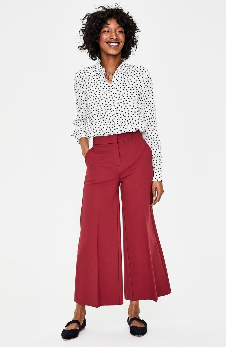 Boden Ponte Culottes, Alternate, color, 