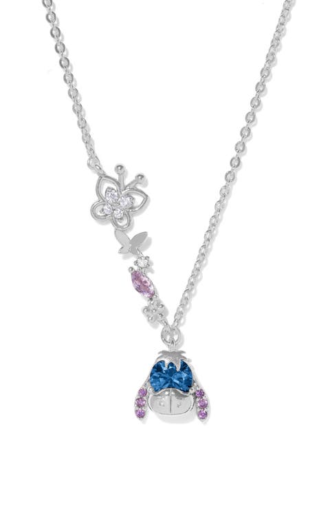 Disney Eeyore 18k Gold Plate Cubic Zirconia Pendant Necklace