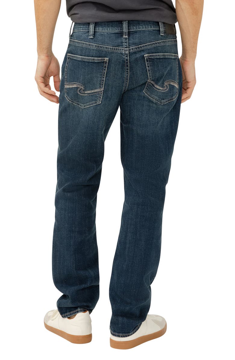 Silver Jeans Co. Eddie Athletic Fit Tapered Jeans, Alternate, color, Sierra