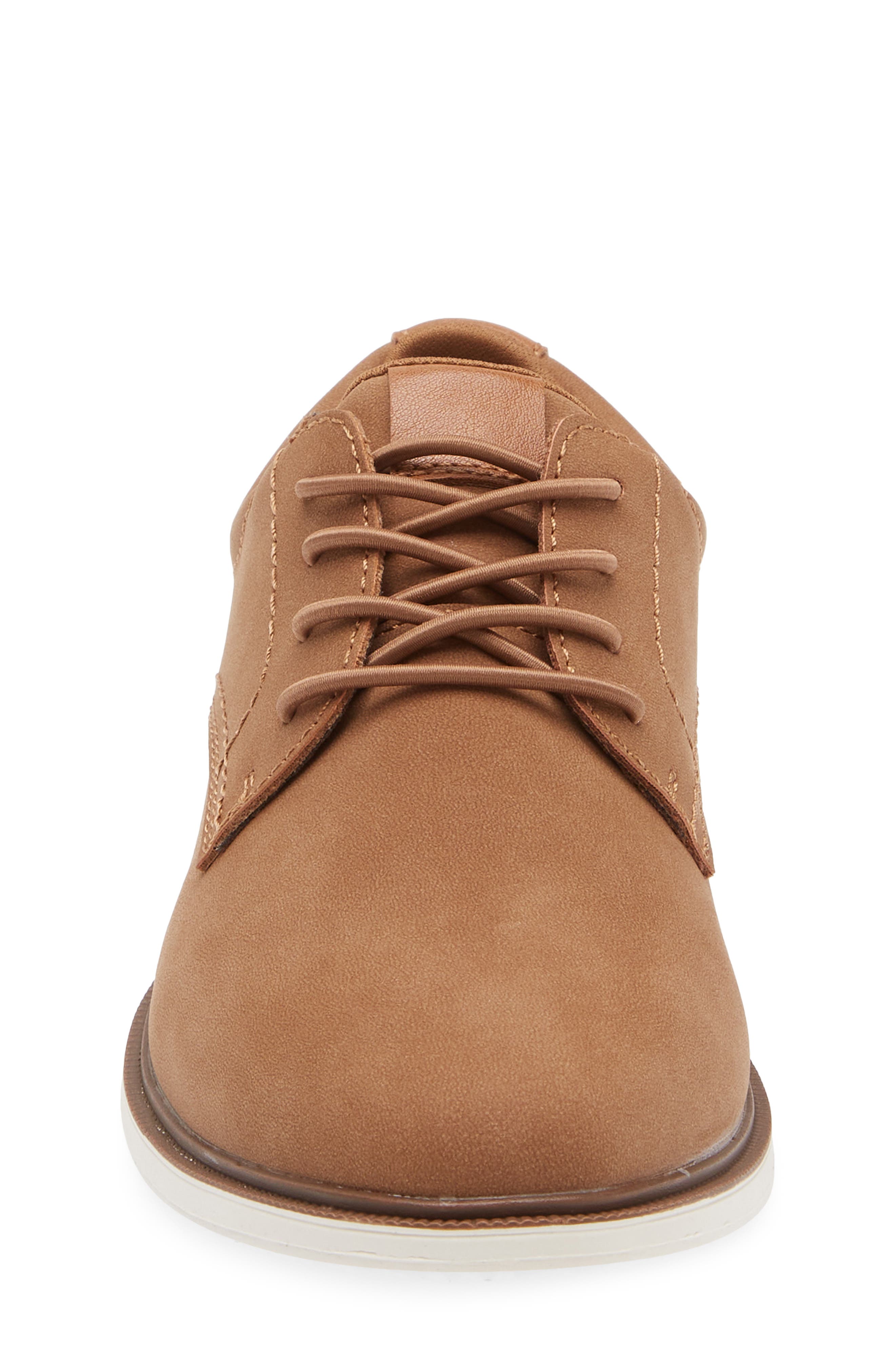 NORDSTROM RACK Kids' Stretch Lace-Up Derby, Alternate, color, 