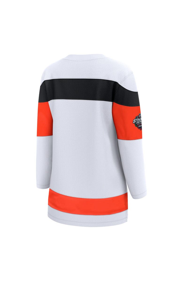 FANATICS Women's Fanatics Branded  White Philadelphia Flyers 2024 NHL Stadium Series Breakaway Jersey, Alternate, color, 