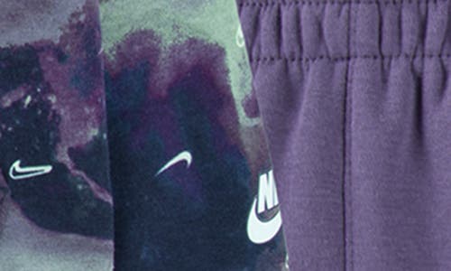 Nike Kids' Swoosh Fleece Set In Multi