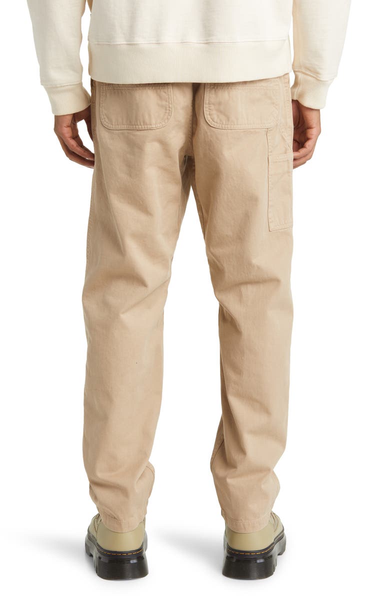 Carhartt Work In Progress Flint Straight Leg Twill Pants, Alternate, color, Wall Garment Dyed