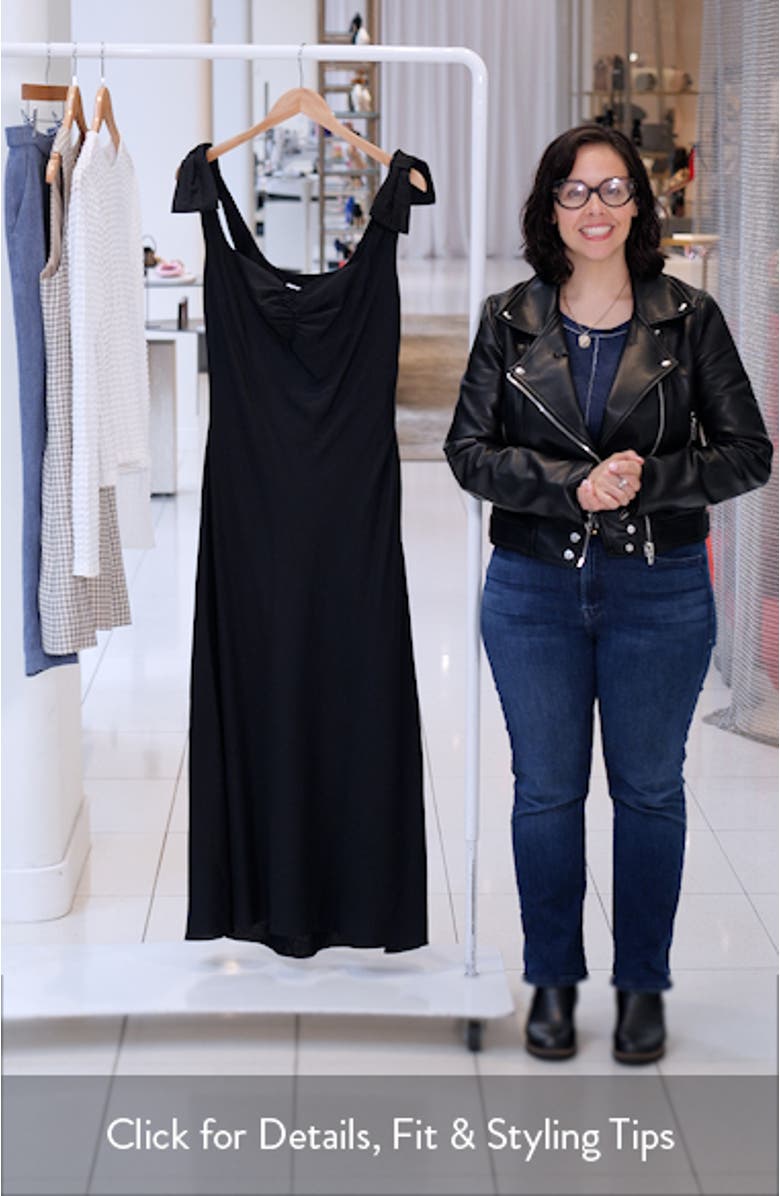 Kateleya Bow Strap Dress, sales video thumbnail