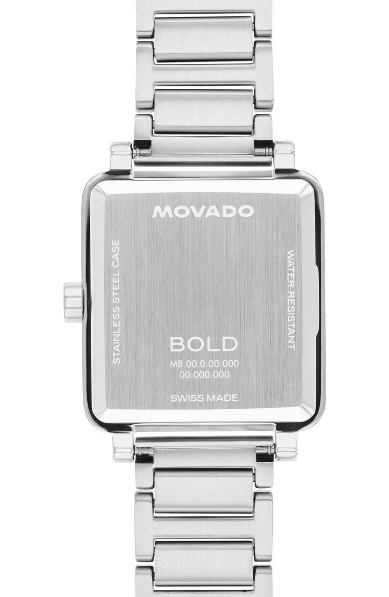 Movado Bold Evolution 2.0 Bracelet Watch, 26mm, Alternate, color, Blue Dial