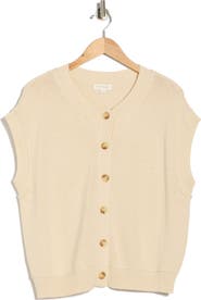 Blu Pepper Cap Sleeve Button Front Cardigan