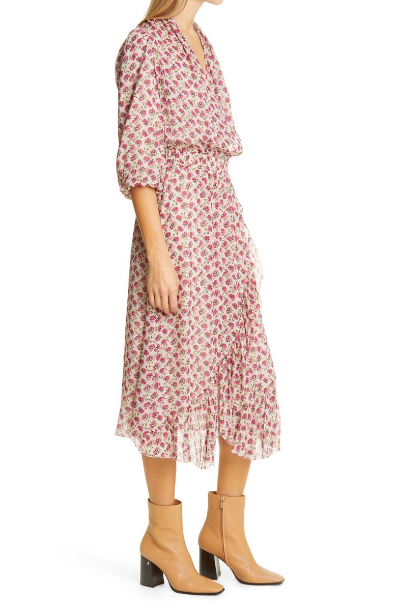SEVENTY VENEZIA Print Long Sleeve Dress, Alternate, color,