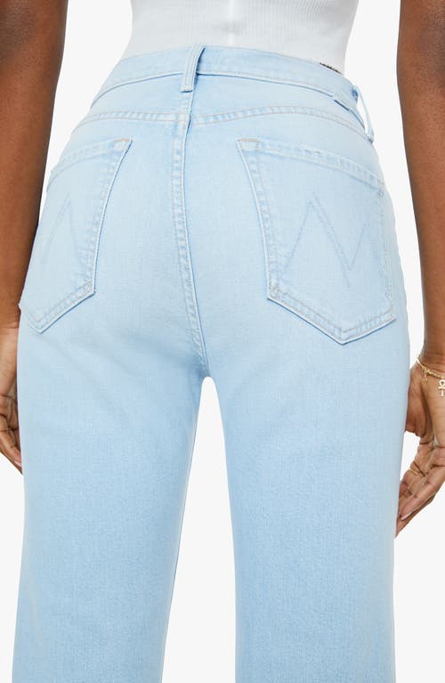Mother The Tripper High Waist Ankle Fray Flare Jeans