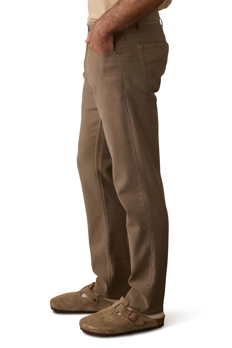 Comfort Terry Straight Leg Pants, Alternate, color, MEDIUM WASH