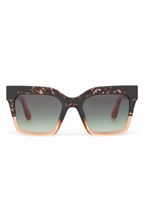 Adelaide 52mm Gradient Square Sunglasses