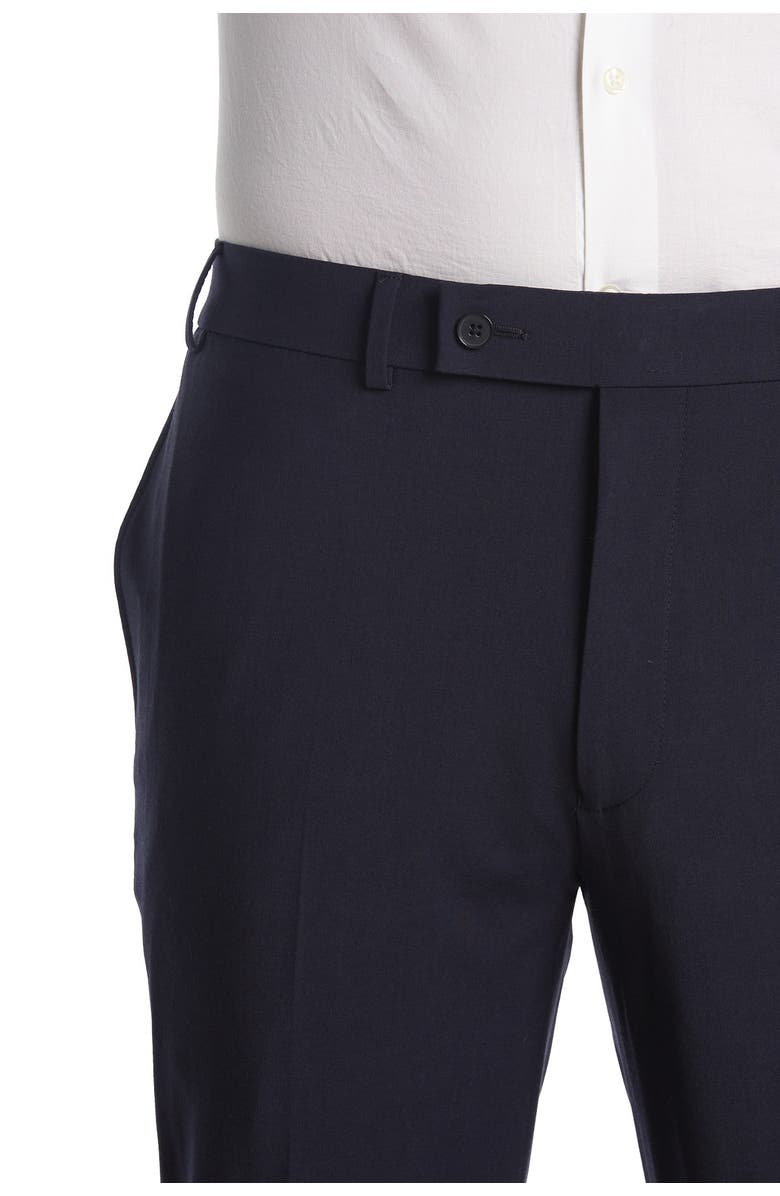 Calvin Klein Navy Solid Two Button Notch Lapel Suit, Alternate, color, 