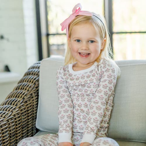Lila And Hayes Ava Girls' Pajama Pant Set In Multi