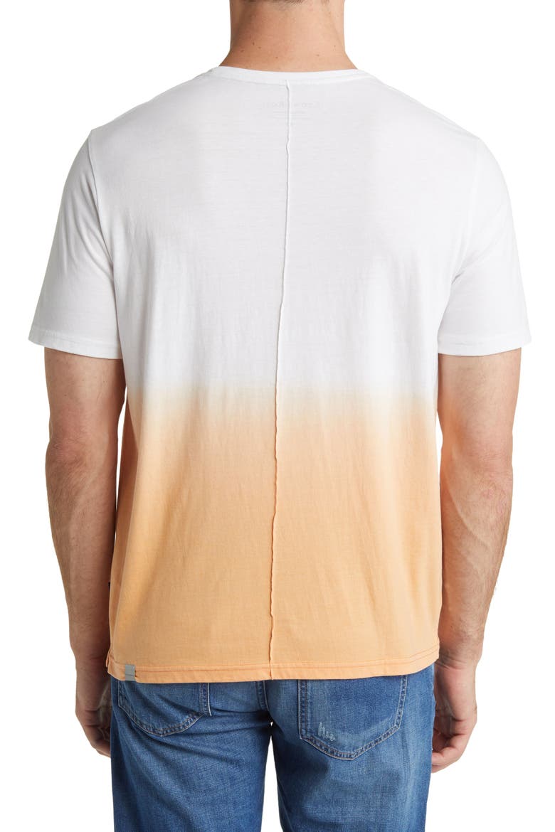 Dip Dye Pocket T-Shirt, Alternate, color, PAPAYA