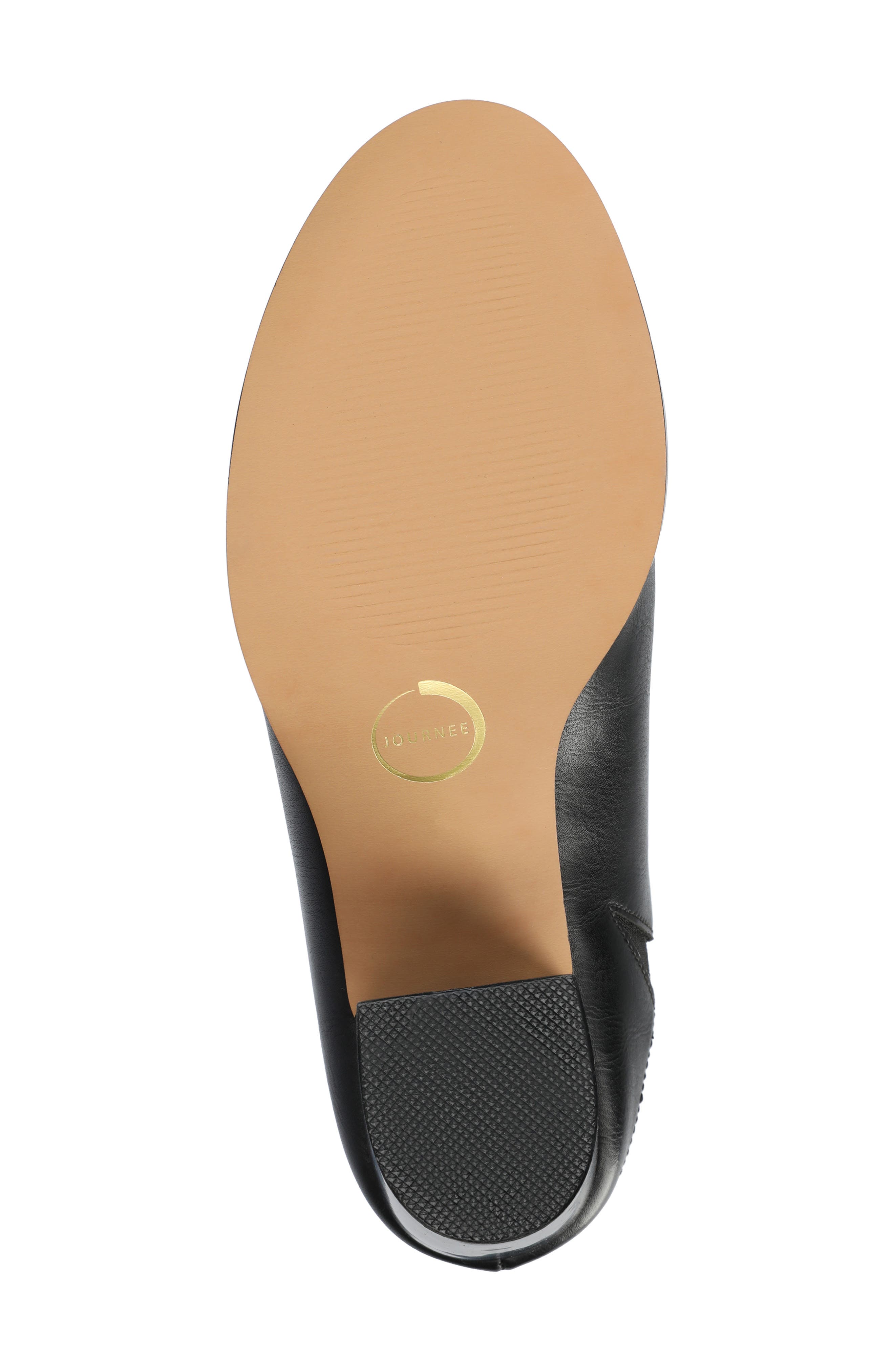 Journee Collection Kendra Block Heel Mule, Alternate, color, Black