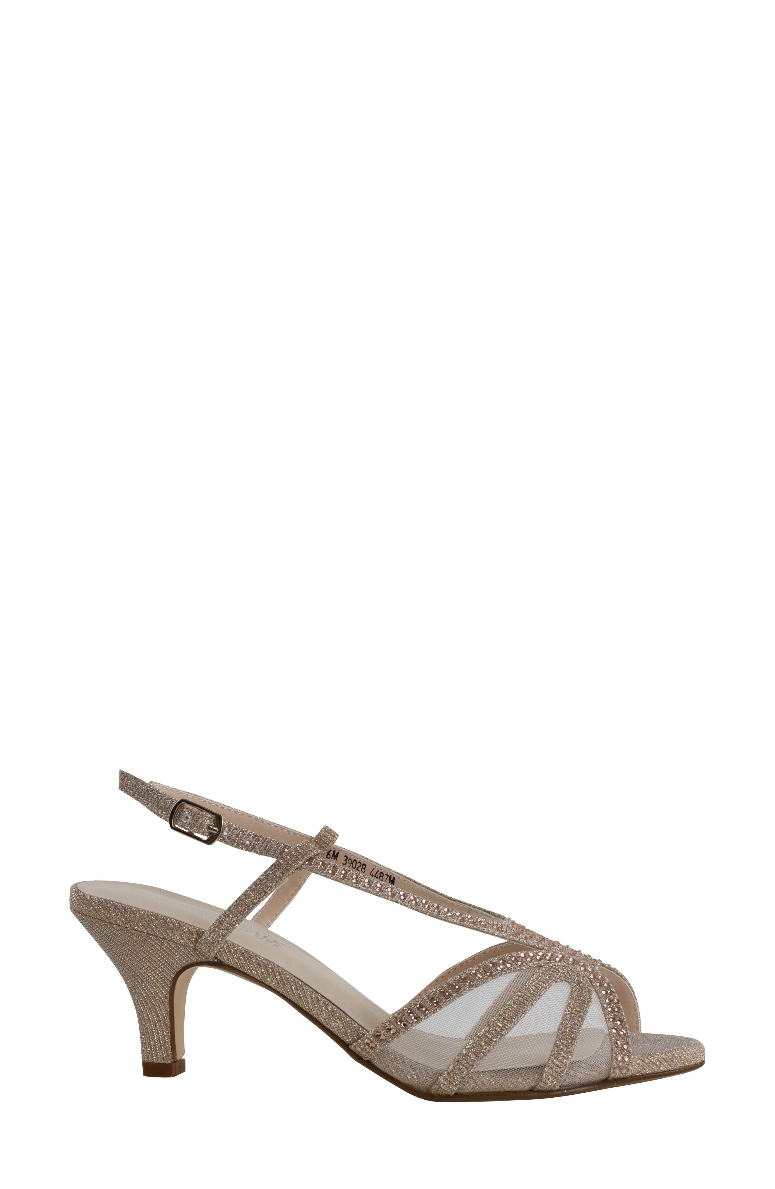 Clara Strappy Sandal, Alternate, color, CHAMPAGNE