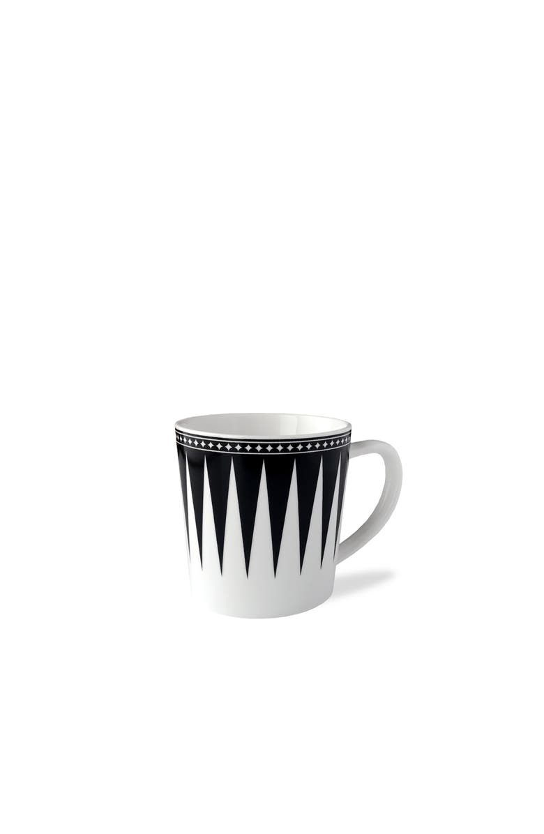Caskata Marrakech Mug - Porcelain - Set 4, Main, color, Black