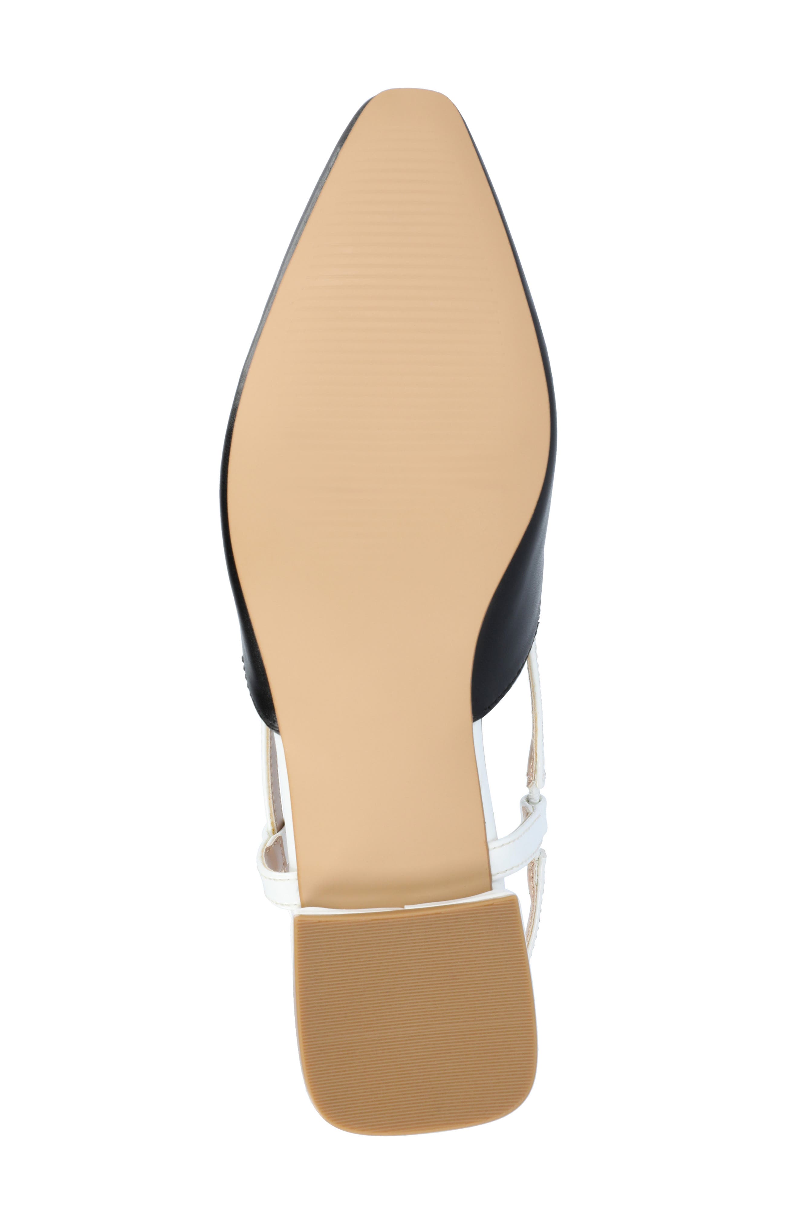 Journee Collection Paislee Slingback Pump, Alternate, color, Black