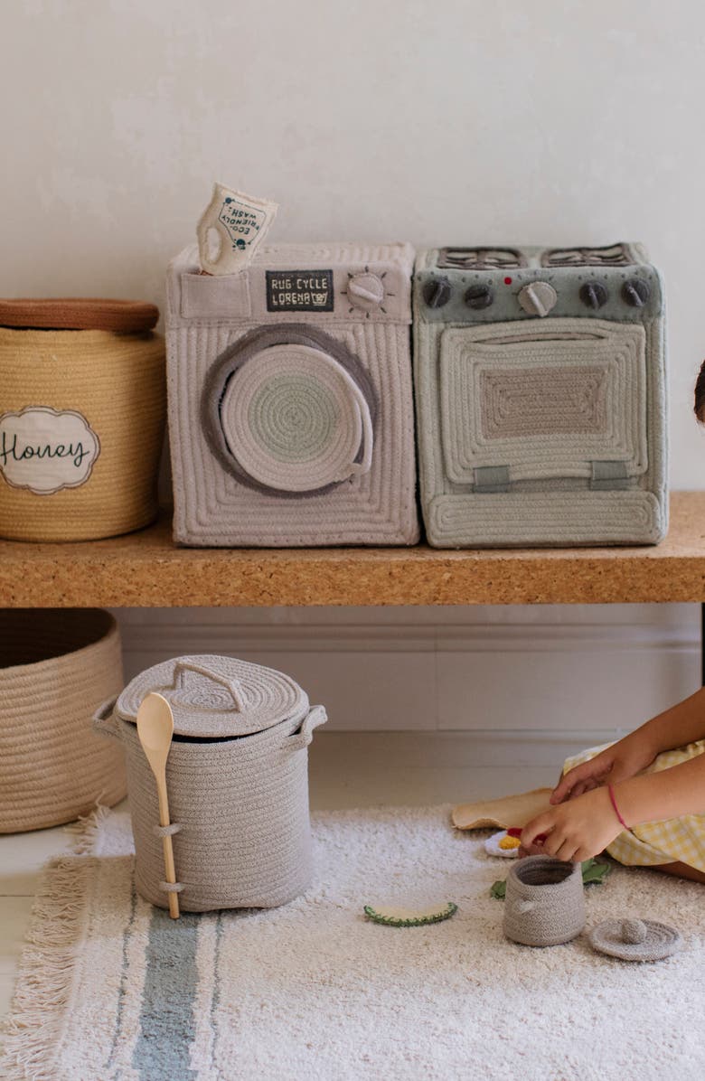 Lorena Canals Gastro Washable Rug, Alternate, color, Vintage Blue