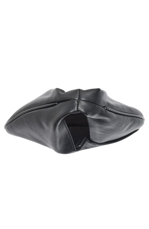 Bcbg Crisscross Mini Hobo Shoulder Bag In Black